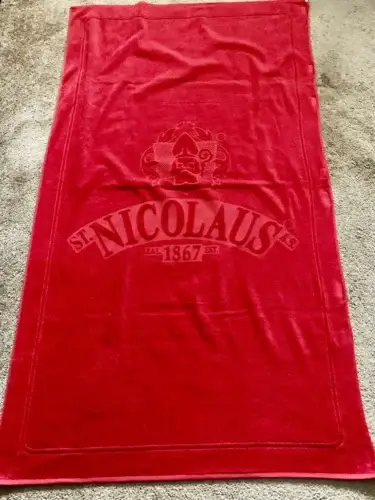 Osuška St. Nicolaus s kvalitním transferovým potiskem - reklamní kampaň