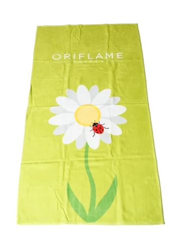Froté osuška Oriflame se sítotiskem firemního loga